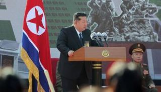 الزعيم الكوري الشمالي كيم جونغ أون