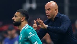 أرني سلوت ومحمد صلاح