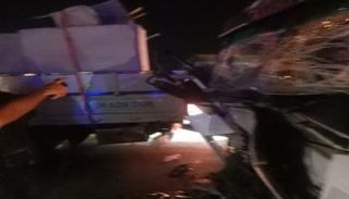 حادث سير طريق السويس بمصر