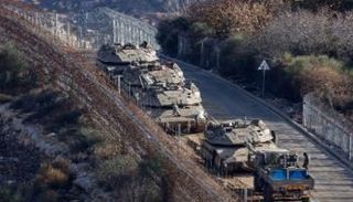 آليات إسرائيلية على الحدود مع سوريا- أرشيفية