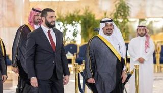 الرئيس السوري أحمد الشرع يصل إلى الرياض - واس