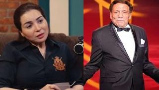 مي عز الدين وعادل إمام