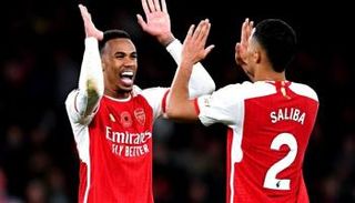 ساليبا وغابرييل ثنائي أرسنال