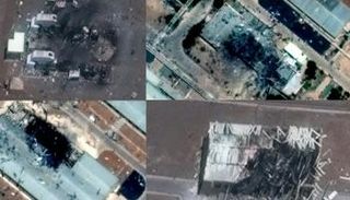 الأضرار التي لحقت بالمواقع النووية الإيرانية
