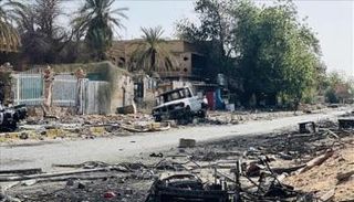 جانب من الدمار في الفاشر