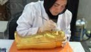 تصميم مبهر لدعوة حفل افتتاح المتحف المصري الكبير