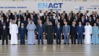 خالد بن محمد بن زايد في فعاليات مجلس ENACT - وام