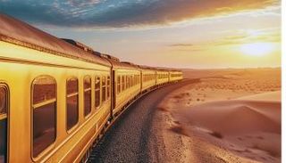 قطار حلم الصحراء السعودي