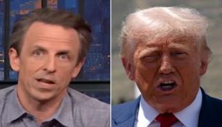 ترامب وسيث مايرز