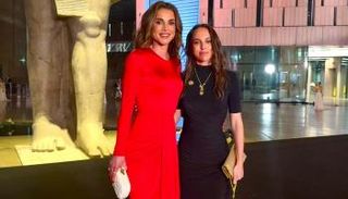 الملكة رانيا والأميرة سلمى