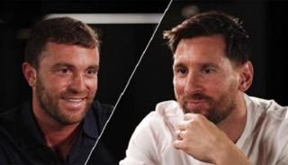 ليونيل ميسي وفابريزيو رومانو