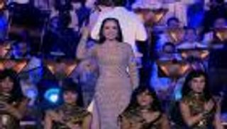 «من هنا بدأت الحكاية».. رسالة مؤثرة من شريهان في افتتاح المتحف المصري الكبير