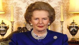 رئيسة الوزراء البريطانية الراحلة مارغريت تاتشر 