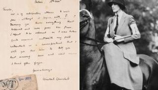 رسالة تشرشل لحبيبته