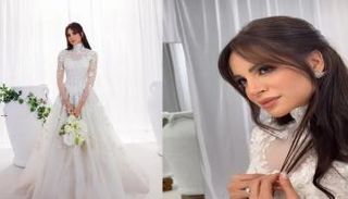 زواج آمال ماهر وعلي محجوب