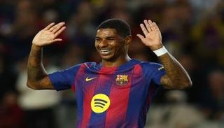 ماركوس راشفورد نجم برشلونة