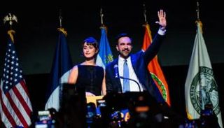 زهران ممداني وزوجته راما دوجي