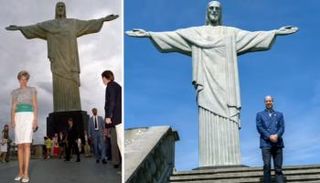 ويليام وديانا.. صورة في نفس المكان بفارق 34 عاما