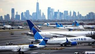 أحد المطارات بمدينة نيويورك