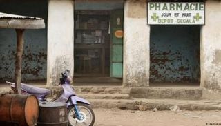 أحد شوارع ليري وسط مالي