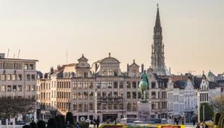 أحد شوارع بلجيكا