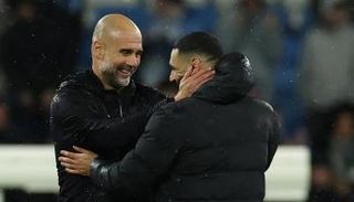 محمد صلاح وبيب غوارديولا