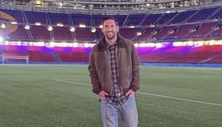 ليونيل ميسي في ملعب كامب نو