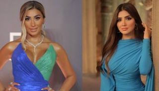 دينا الشربيني ومي عمر 