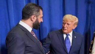 دونالد ترامب وأحمد الشرع