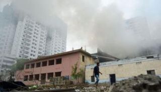 انفجار سابق في باكستان