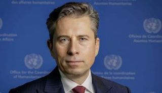 توم فليتشر وكيل الأمين العام للشؤون الإنسانية ومنسق الإغاثة في حالات الطوارئ