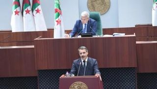 وزير المالية الجزائري عبد الكريم بوزرد، أمام المجلس الشعبي الوطني