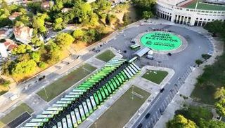 محطة الحافلات الكهربائية في البرازيل