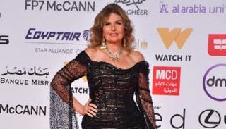 الفنانة يسرا في مهرجان القاهرة 