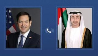 الشيخ عبدالله بن زايد آل نهيان وماركو روبيو