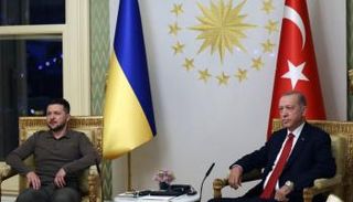 أردوغان وزيلينسكي في لقاء سابق