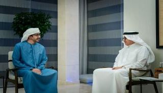 الشيخ عبدالله بن زايد آل نهيان يستقبل وزير خارجية البحرين