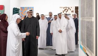 افتتاح معرض «فن أبوظبي»