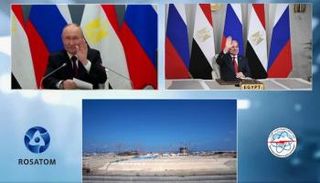 الرئيس المصري عبدالفتاح السيسي ونظيره الروسي فلاديمير بوتين