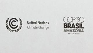 شعار مؤتمر COP30 - أ ف ب