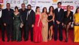 لقاء الخميسي وناهد السباعي وبسمة يتألقن في العرض الأول لـ«بنات الباشا»