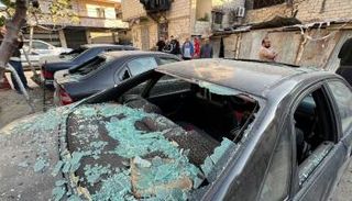 دمار جراء غارة إسرائيلية قرب صيدا