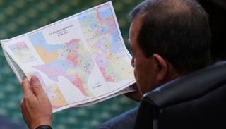 خريطة الدوائر الانتخابية في تكساس