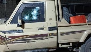 دورية المخلافي التي استهدفها الانفجار