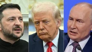 بوتين وترامب وزيلينسكي