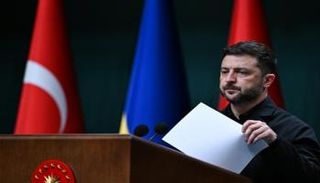 الرئيس الأوكراني فولوديمير زيلينسكي