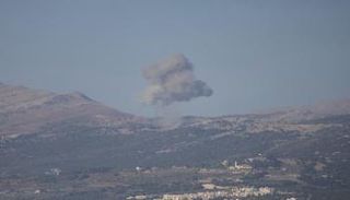 جانب من الغارات الإسرائيلية على جنوب لبنان