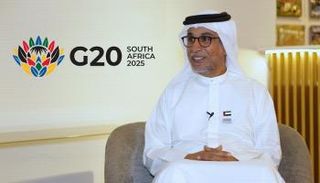 جانب من حوار «العين الإخبارية» مع محمد سيف السويدي