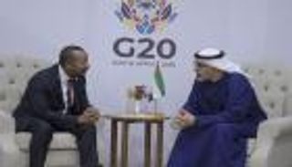 على هامش G20.. ولي عهد أبوظبي يبحث مع رئيس وزراء إثيوبيا تعزيز التعاون