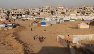 منازل مدمرة جراء الغارات الإسرائيلية 